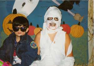 Mummy & Terminator 1992 (c) copyright Sherri Matthews 2013