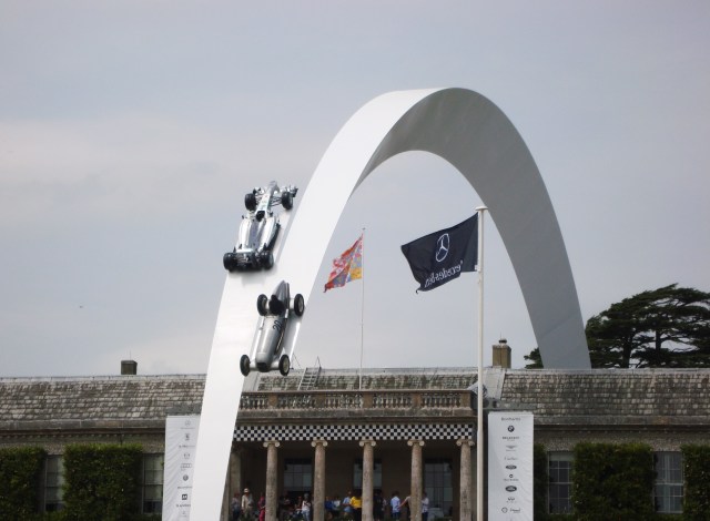 Amazing sculpture outside Goodwood House (c) Sherri Matthews 2014