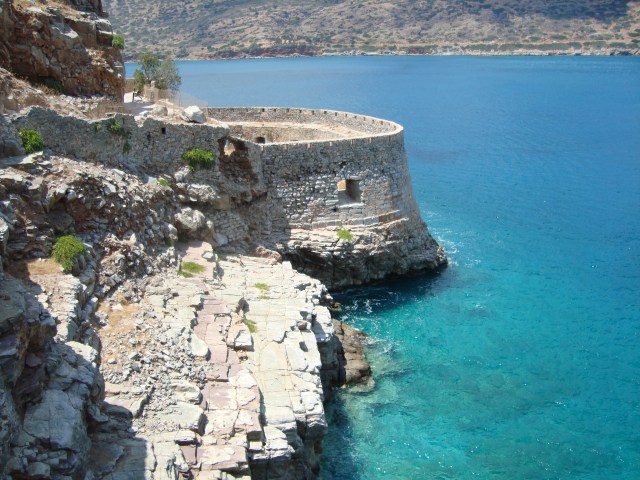 View from the top of Spinalonga, Crete 2008 (c) Sherri Matthews 2014