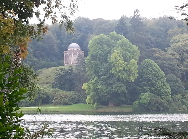 View of The Temple of Apollo, Stourhead - used in the film Pride & Prejudice. I'm sure that Henry Flitcroft, who built the temple in 1765, had no idea how famous his creation would become centuries later. (c) Sherri Matthews 2014 (c) Sherri Matthews 2014