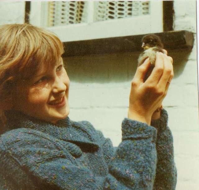 One Crazy Chick - Suffolk, 1970's (c) Sherri Matthews