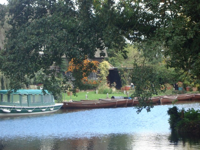 River Stour at Flatford Mill, Dedham Vale, Essex, England Oct 2012 (c) Sherri Matthews