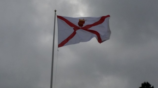 Jersey Flag flys high to celebrate the 70th anniversary of Liberation Day (c) Sherri Matthews 2015 (c) Sherri Matthews 2015